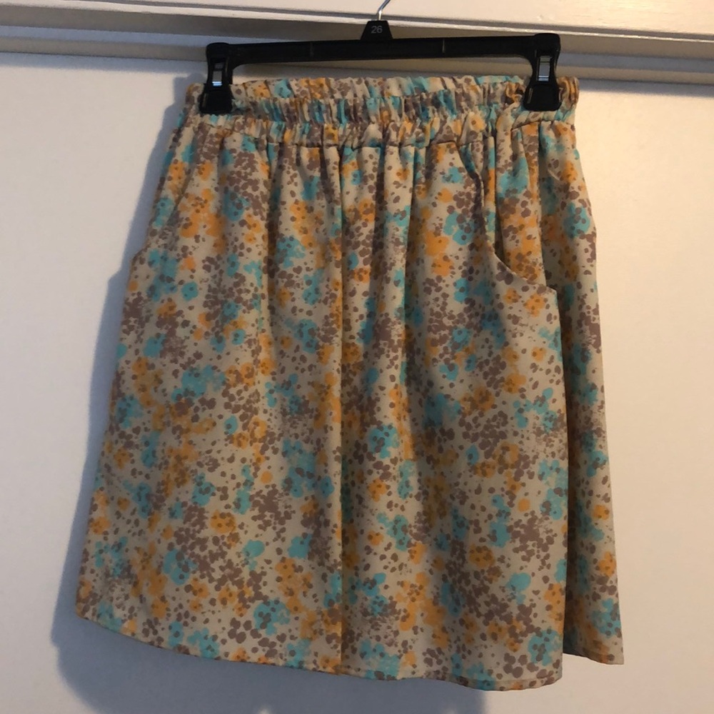 Floral skirt